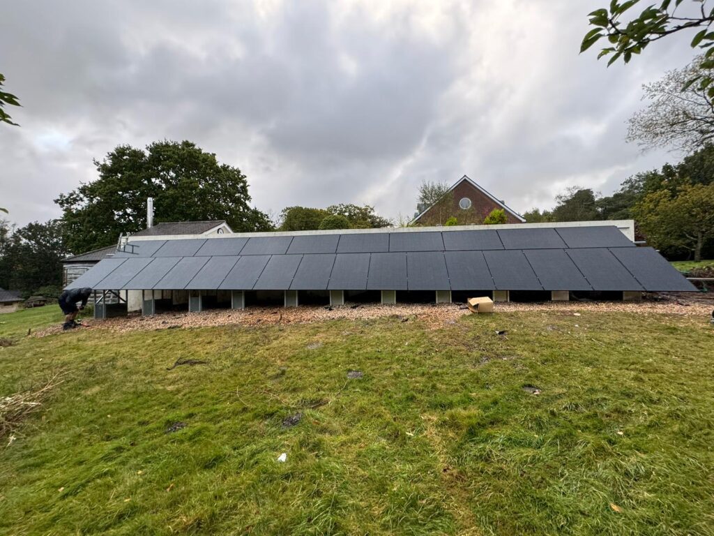 solar panel installation in poole